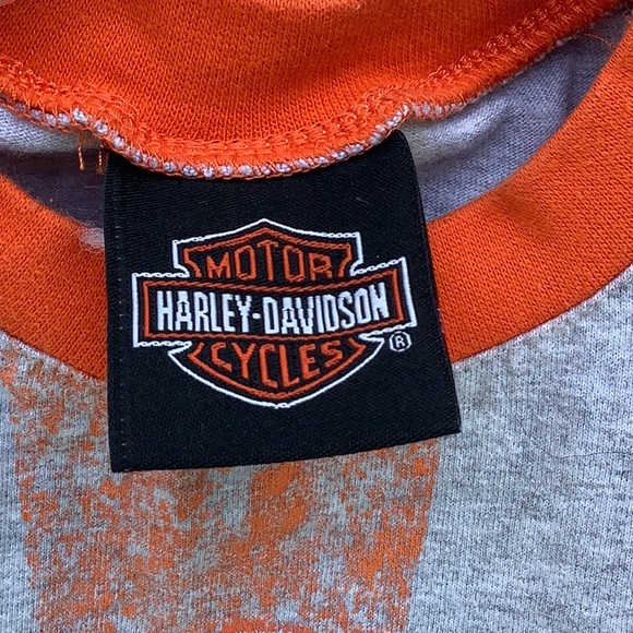 HARLEY DAVIDSON SLEEVELESS T SHIRT “RAWTHENTIC LEGEND” with skull - Picture 3 of 3